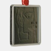 document bestaande uit ideogrammen uit Uruk, Metalen Ornament (Rechts)