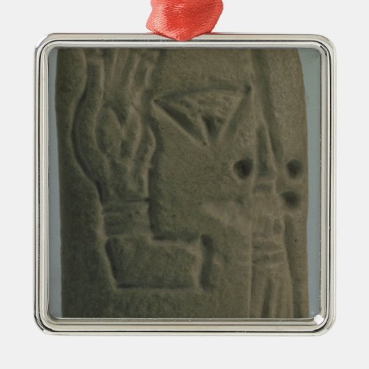 document bestaande uit ideogrammen uit Uruk, Metalen Ornament (Voorkant)