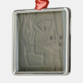 document bestaande uit ideogrammen uit Uruk, Metalen Ornament (Links)