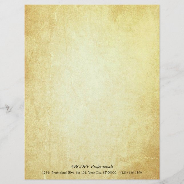 Document Gepersonaliseerd Briefhoofd (Voorkant)