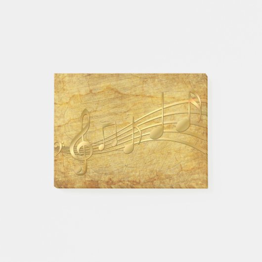 document muzieknoten post-it® notes (Voorkant)