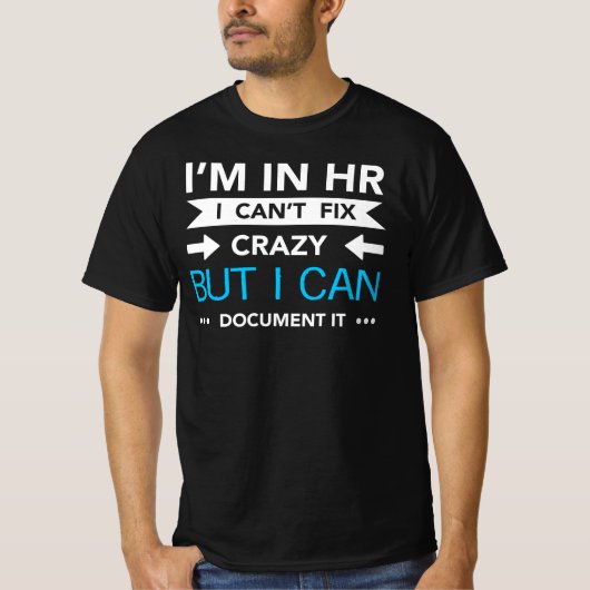 Document notering HR-afdeling T-shirt (Voorkant)