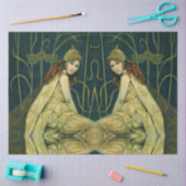 document Nymph Art Nouveau Tissuepapier (Craft)