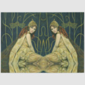 document Nymph Art Nouveau Tissuepapier (Voorkant)