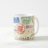 document: Stempel Set Collectie. Koffiemok (Voorkant rechts)