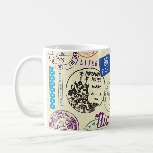 document: Stempel Set Collectie. Koffiemok (Links)