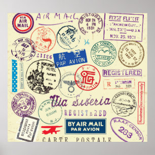  document: Stempel Set Collectie. Poster