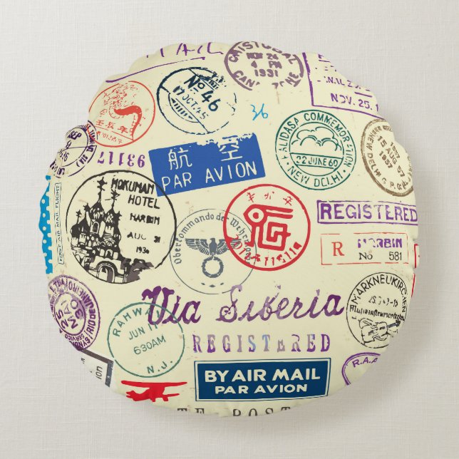  document: Stempel Set Collectie. Rond Kussen (Voorkant)