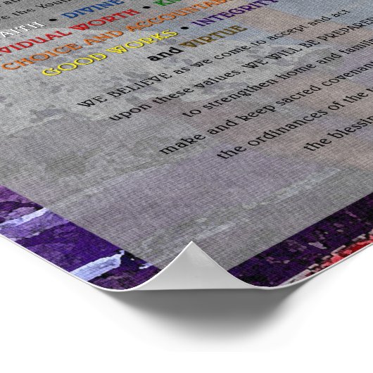 Document uit de "Young Women Theme"-schilderreeks Poster (Hoek)