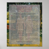 Document van de "Familie" schilderreeks Poster (Voorkant)