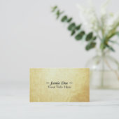 Document Visitekaartje (Staand voorkant)