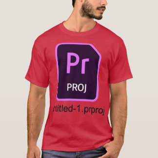Document zonder titel Premiere T-shirt