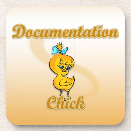 Documentatieknop Bier Onderzetter (Voorkant)