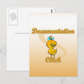 Documentatieknop Briefkaart (Voorkant / Achterkant)