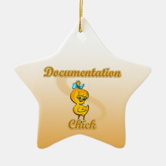 Documentatieknop Keramisch Ornament (Voorkant)