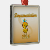 Documentatieknop Metalen Ornament (Rechts)