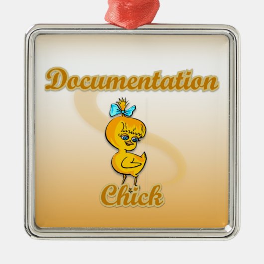 Documentatieknop Metalen Ornament (Voorkant)