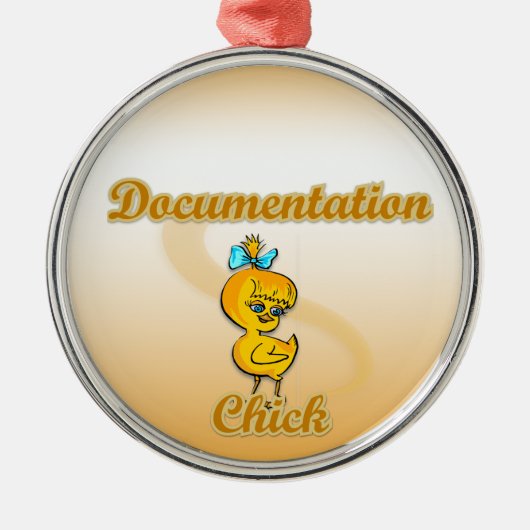 Documentatieknop Metalen Ornament (Voorkant)