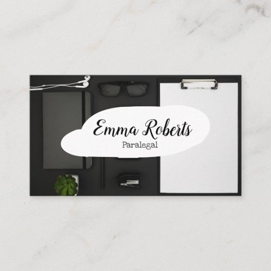 Documenten Pink Law Advocaat Paralegal Visitekaartje (Voorkant)