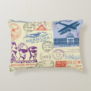  documentstempel decor set accent kussen