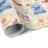  documentstempel decor set cadeaupapier (Rol Hoek)