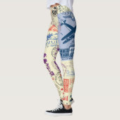  documentstempel decor set leggings (Links)