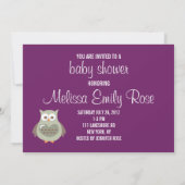 DOCUTE PAARSE FOTO-KAART VOOR HET AANKONDIGEN VAN  KAART (Achterkant)