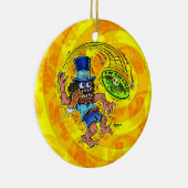 DOD - Disc Golf Keramisch Ornament (Rechts)