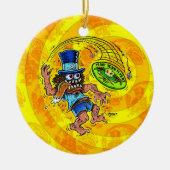 DOD - Disc Golf Keramisch Ornament (Voorkant)