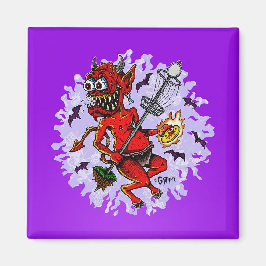 DOD - Disc Golf Magneet (Voorkant)