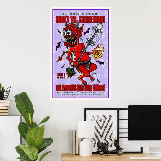 DOD - Disc Golf Poster (Thuiskantoor)