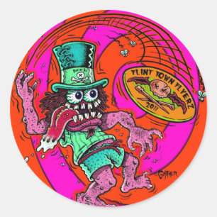 DOD - Disc Golf Ronde Sticker