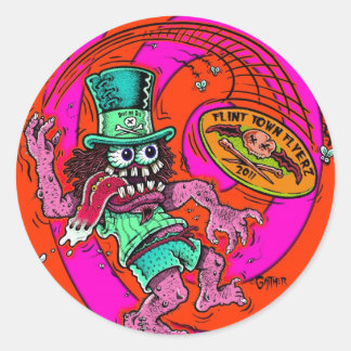 DOD - Disc Golf Ronde Sticker