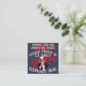 DOD DOJ EPA Realiteits-tv Trump Enclosure Kaart 52 (Staand voorkant)