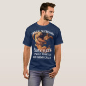 DOD DOJ EPA Trump POTUS Patriottisme Campagne VS T-shirt (Voorkant volledig)