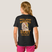 DOD DOJ HHS WITTE HUIS VACCINATIES ESCORTE 2026 T-SHIRT (Achterkant volledig)
