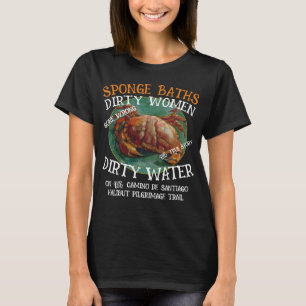 DOD DOJ sponsbad CAMINO SANTIAGO PELGRIMAGE T-shirt