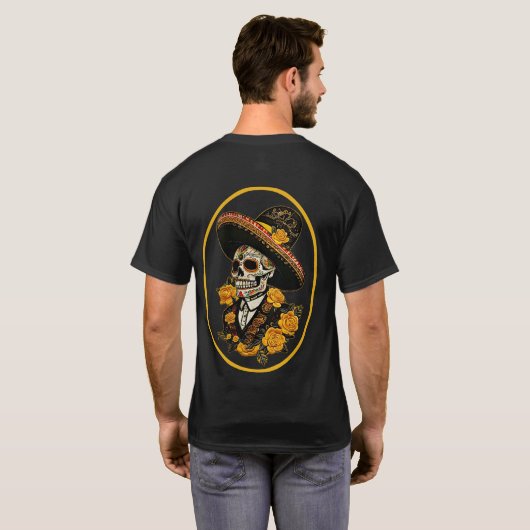 DoD Gele Roos T-shirt (Achterkant volledig)