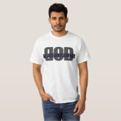 DOD Logo-T blauw T-shirt (Voorkant volledig)