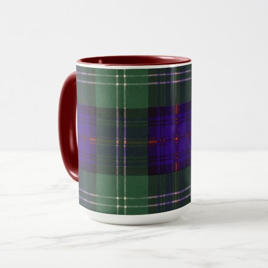 Dodd clan Pset Scottish kilt tartan Mok (Voorkant links)