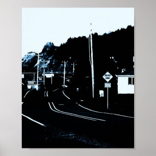 Dodde end, Road's end Beach - Poster