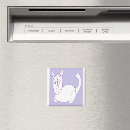 Doddle Cat Magneet (Insitu (Vaatwasser))