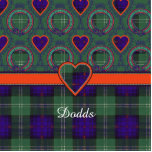 Dodds clan Pset Scottish kilt tartan Fotobeeldje Sleutelhanger<br><div class="desc">Een prachtig ontwerp gebaseerd op de echte Schotse tartan</div>