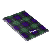 Dodds clan Pset Scottish kilt tartan Notitieboek (Rechterzijde)