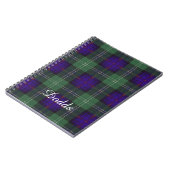 Dodds clan Pset Scottish kilt tartan Notitieboek (Linkerzijde)