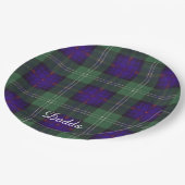 Dodds clan Pset Scottish kilt tartan Papieren Bordje (Gekanteld)