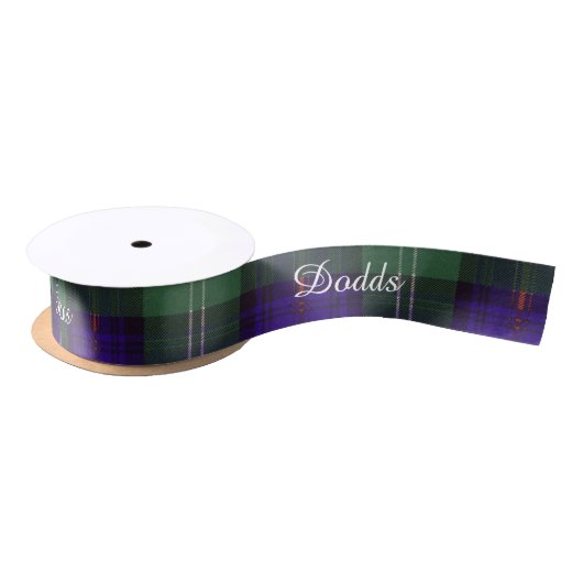 Dodds clan Pset Scottish kilt tartan Satijnen Lint (Spoel)