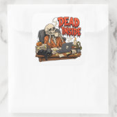 Dode Binnenkant Skelet Halloween Stickers (Tas)