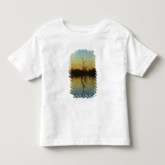 Dode bomen weerspiegeld in Lily Creek Lagoon bij h Kinder Shirts (Voorkant)