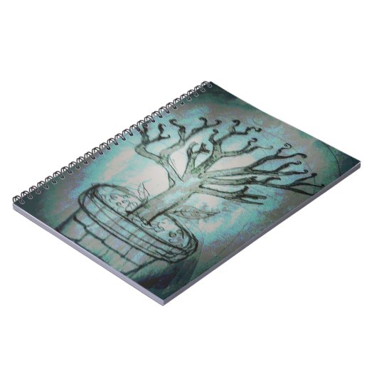 dode bonsai boom notitieboek (Linkerzijde)